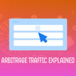 Affiliate marketer analyzing traffic data to generate profit through traffic arbitrage