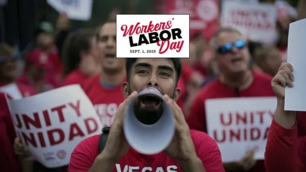 Culinary Union Rally Supports Sphere Workers’ Contract Fight