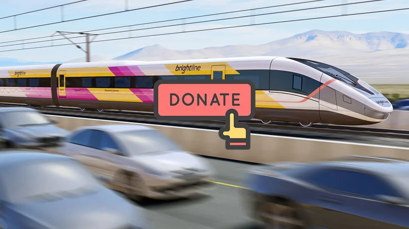 Brightline West launches fundraising for Vegas railway