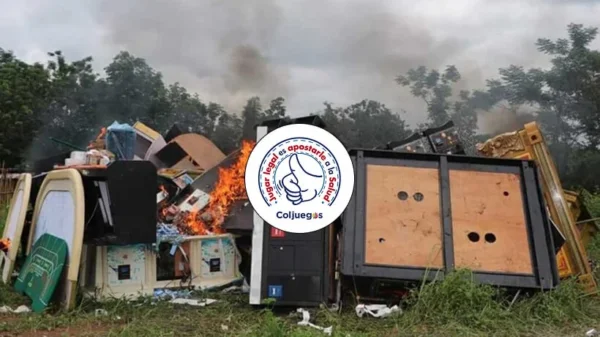 Coljuegos Destroys 10,000 Illegal Gambling Items