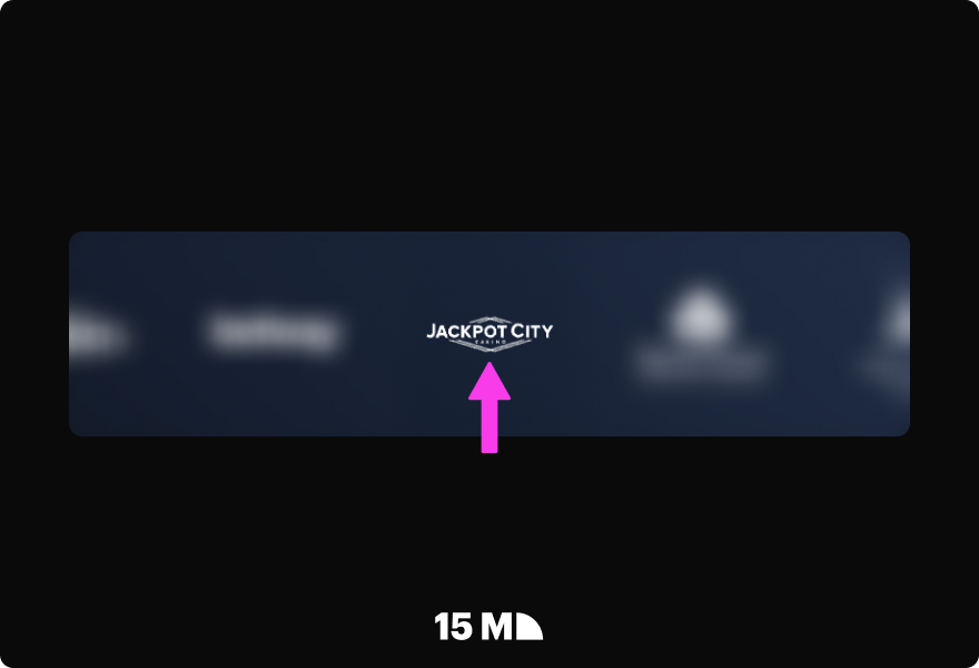 Select Jackpot City as your brand in the Super Partners application form