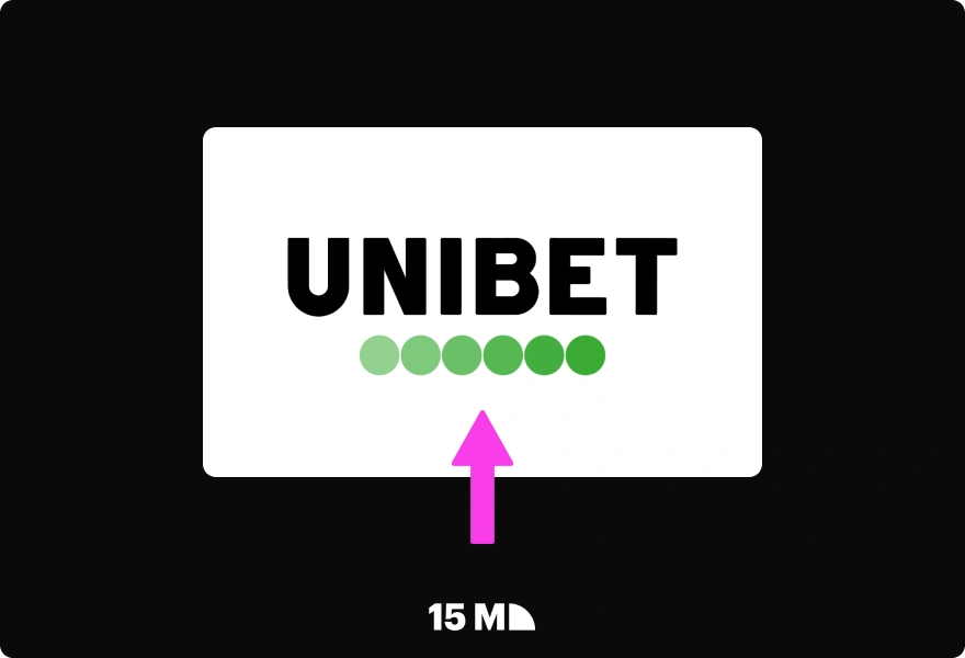 Select the Unibet brand