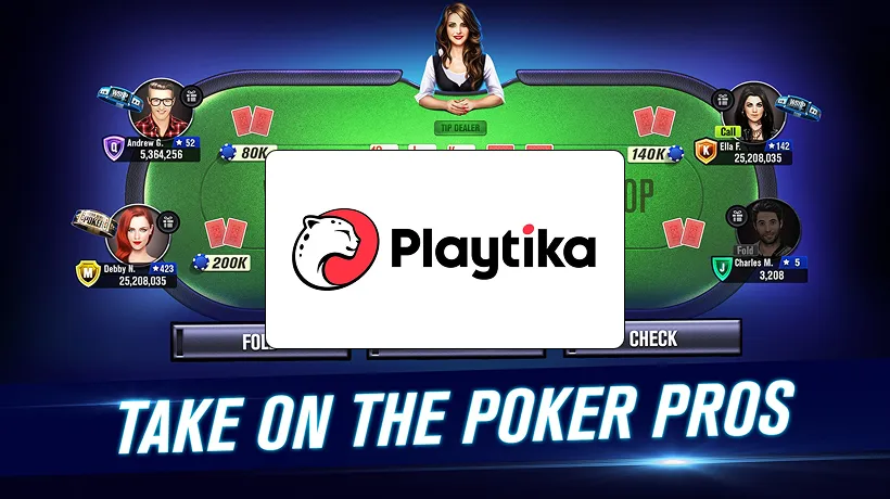 Playtika adds NFL features to World Series of Poker mobile app