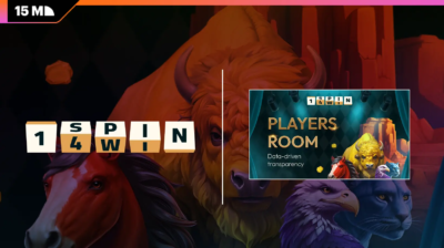 1spin4win Launches Players Room with Live x100+ Slot Win Tracking