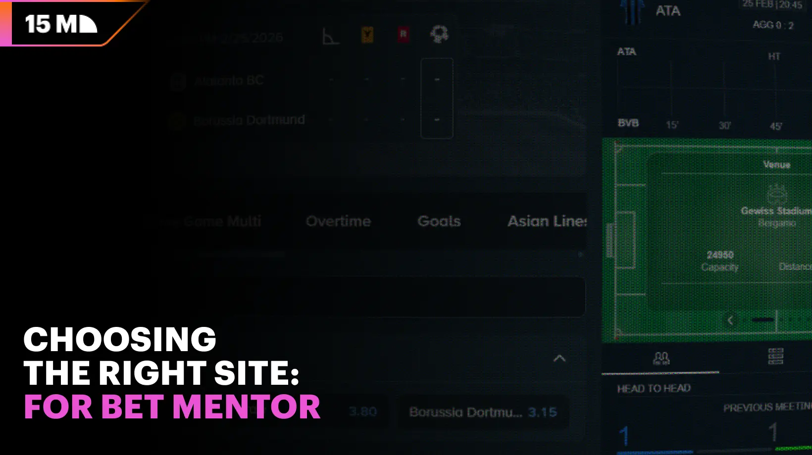 How to choose the right platform to bet with mentor AI