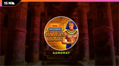 GAMOMAT Sets Feb. 19 Launch for Legacy of Ramses Book Slot