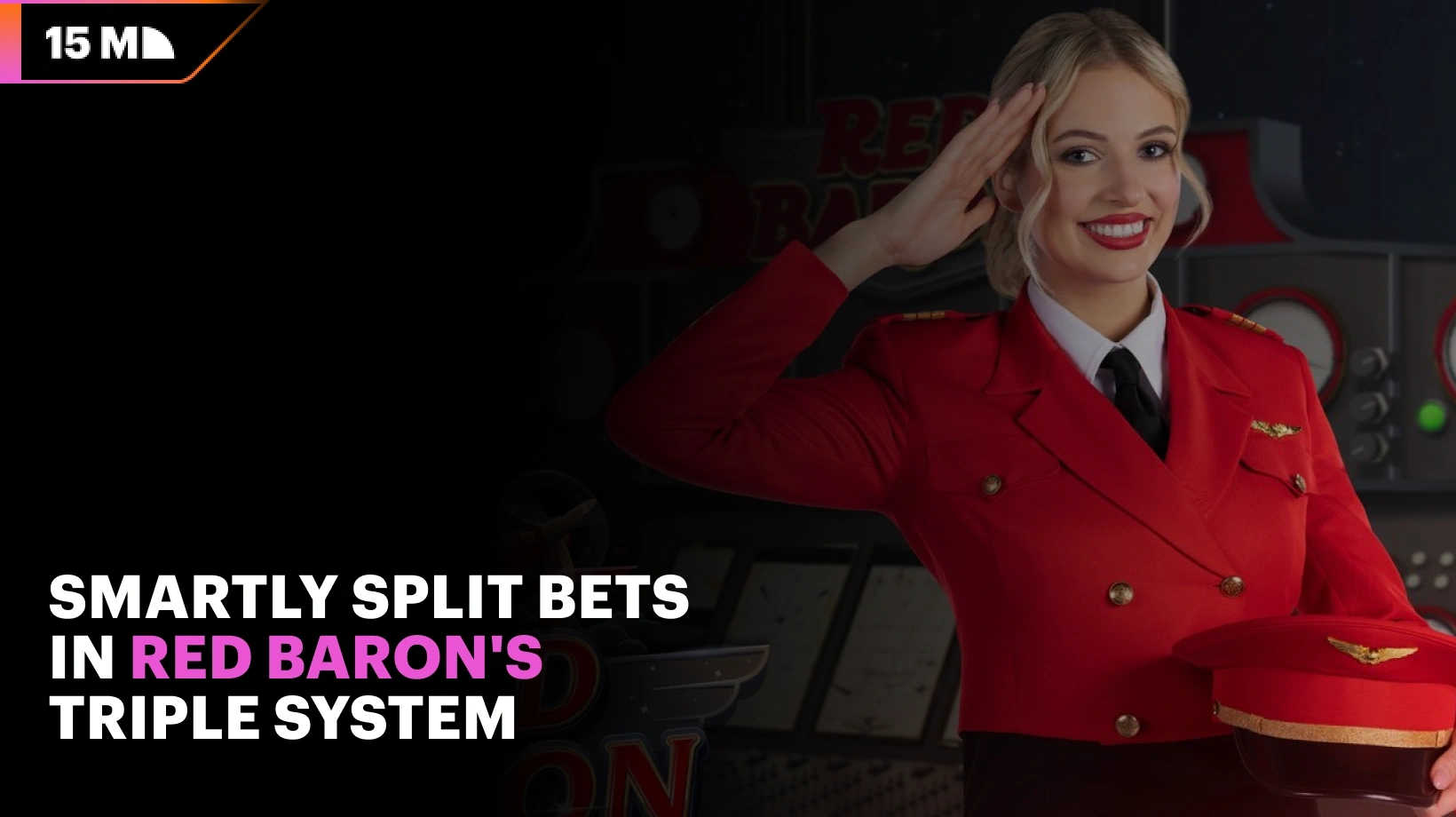How to wisely split bets in Red Baron's Crash Gale Triple System