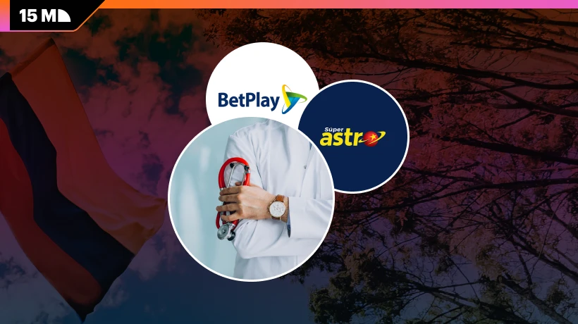 Colombia’s Health System Sees Bigger Transfers From BetPlay and Súper Astro