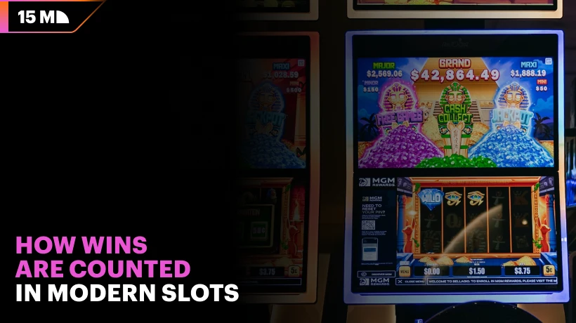 Different schemas of counting slots winnings