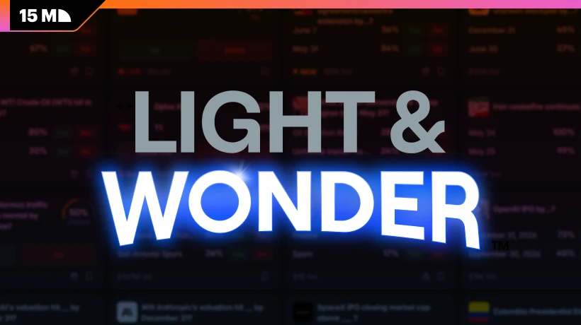 Light & Wonder CEO Puts Prediction Markets on Casino Agenda