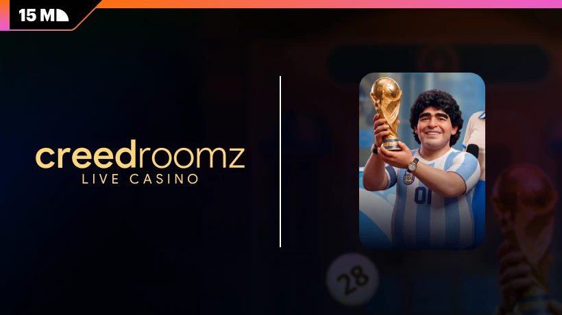 CreedRoomz Brings Maradona Branding Into Live Casino
