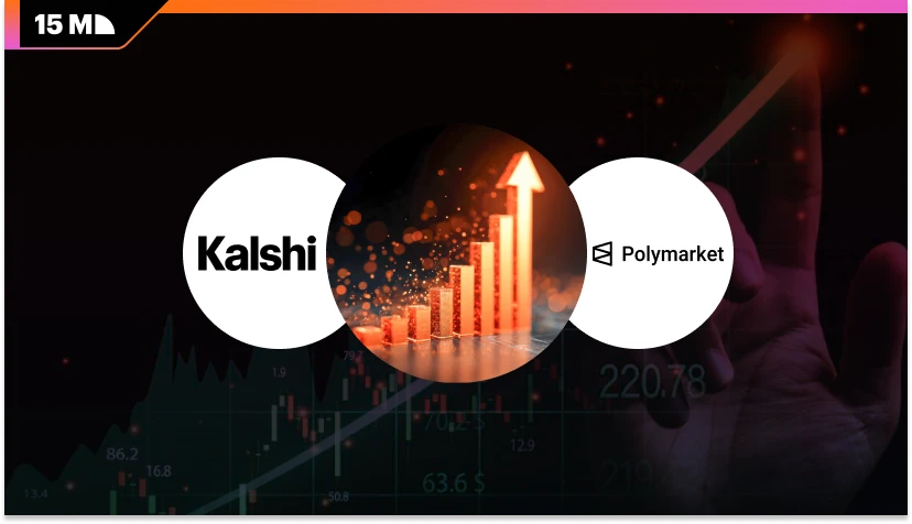 Kalshi and Polymarket Help Push Weekly Volume to $14.4B
