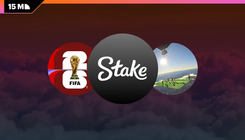Stake Turns Football Campaign Into High-Altitude Stunt