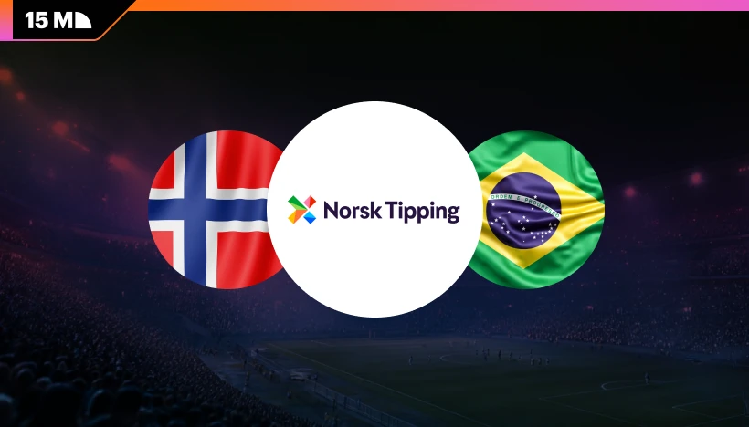 The Norway v Brazil match set a historic betting record at Norsk Tipping