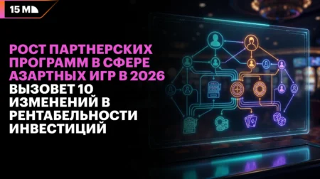Рост партнерских программ в сфере азартных игр в 2026 году вызовет десять кардинальных изменений в рентабельности инвестиций