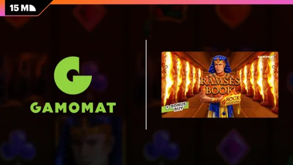 GAMOMAT has released a rock version of its classic slot, Ramses Book