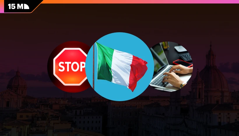 Italy Adds 190 Gambling Domains to Its Block List