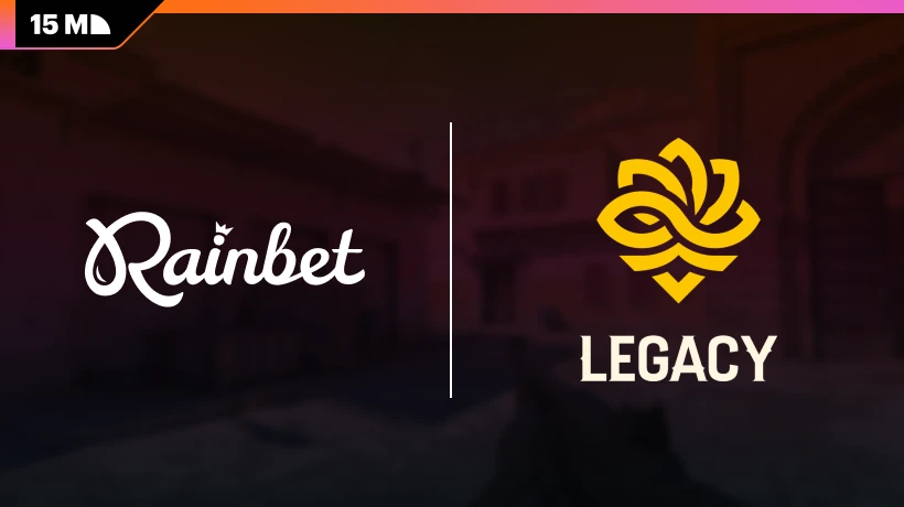 Rainbet Expands CS2 Sponsorships With Legacy Deal