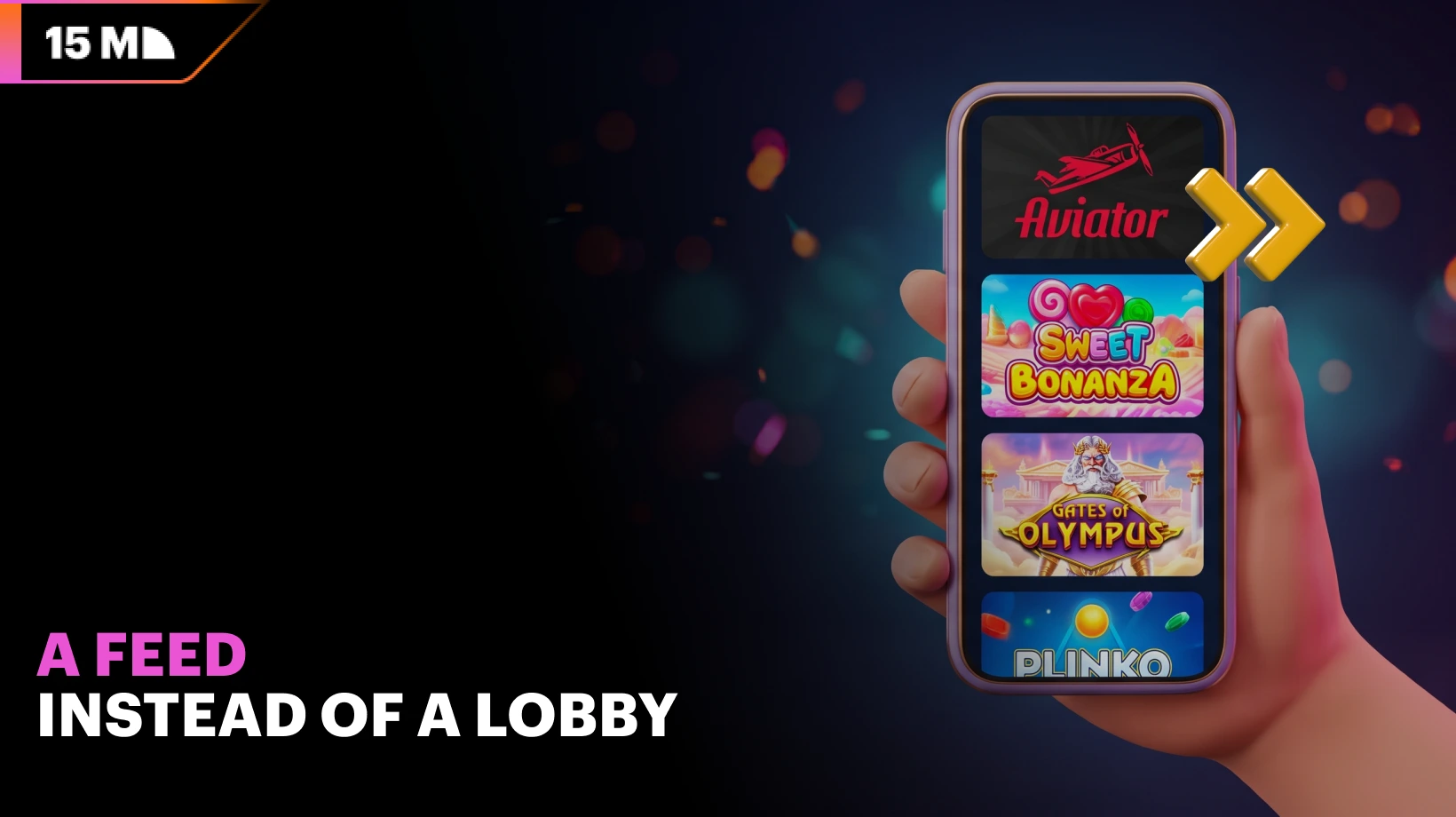 Casinos are replacing traditional gaming lobbies with endless feeds of short videos and swipe-based navigation