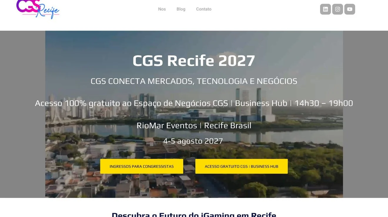 CGS Recife 2027