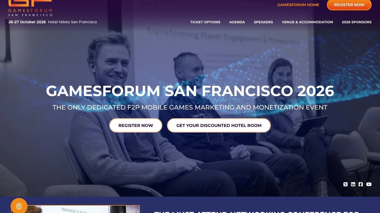 Gamesforum San Francisco 2026