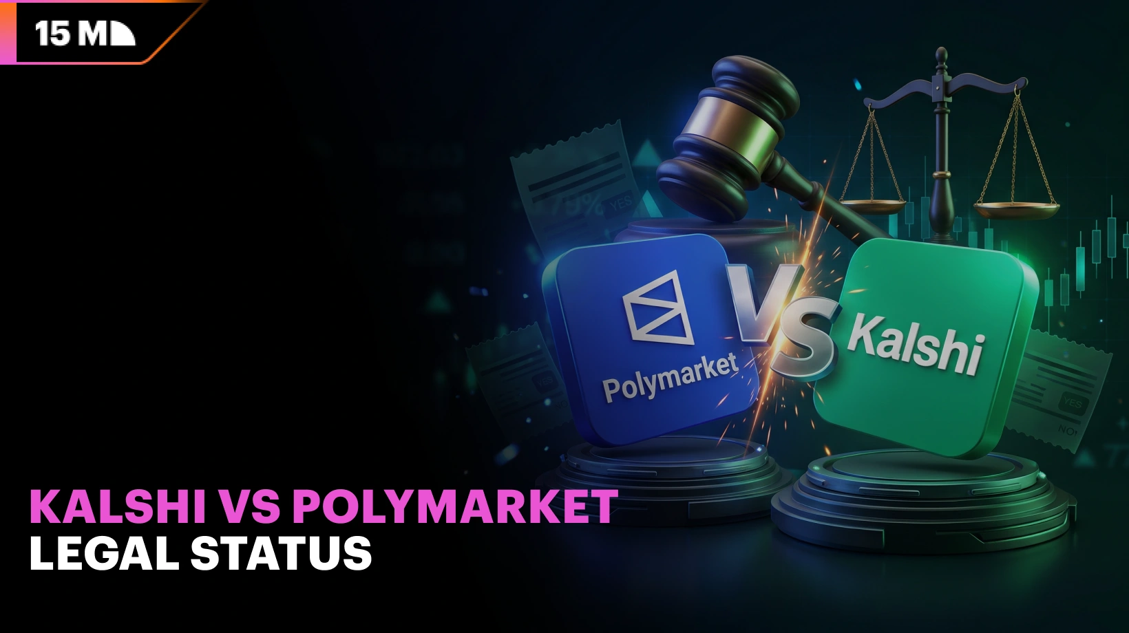 Kalshi and Polymarket differ in terms of registration, account funding, availability in the U.S., and legal restrictions