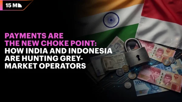 Payments as a choke point for grey-market gambling operators in India and Indonesia