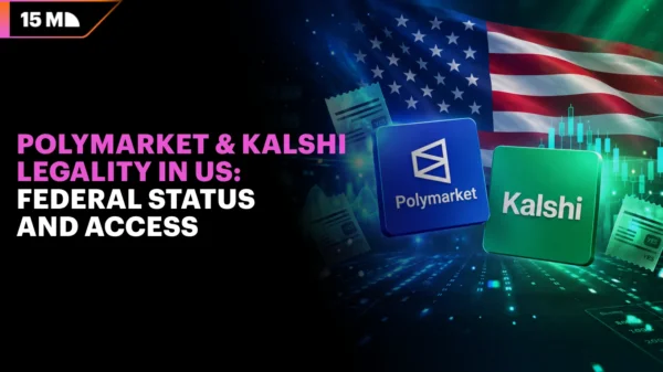 Polymarket and Kalshi have federal legal status in the United States, availability depends on the laws of individual states